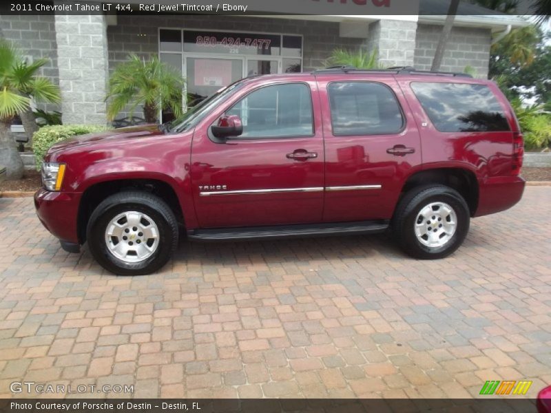 Red Jewel Tintcoat / Ebony 2011 Chevrolet Tahoe LT 4x4