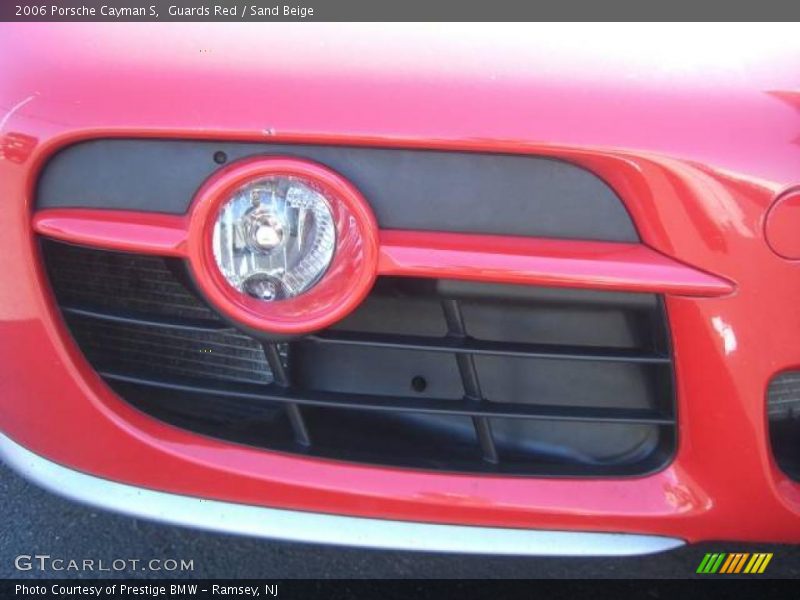 Guards Red / Sand Beige 2006 Porsche Cayman S