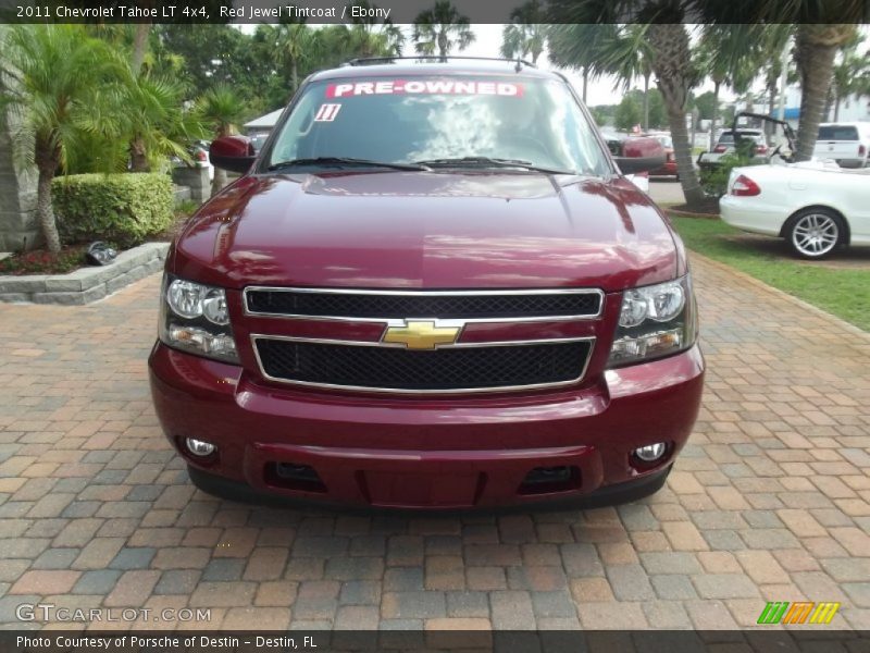 Red Jewel Tintcoat / Ebony 2011 Chevrolet Tahoe LT 4x4