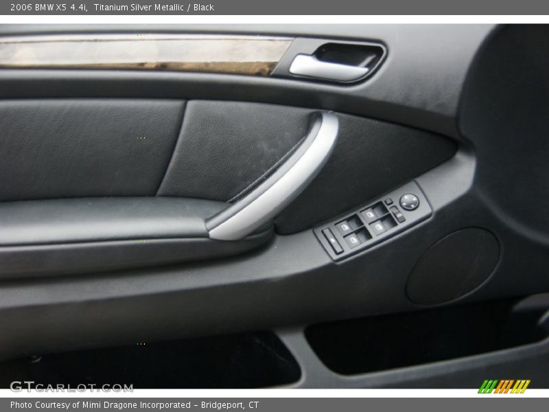Titanium Silver Metallic / Black 2006 BMW X5 4.4i