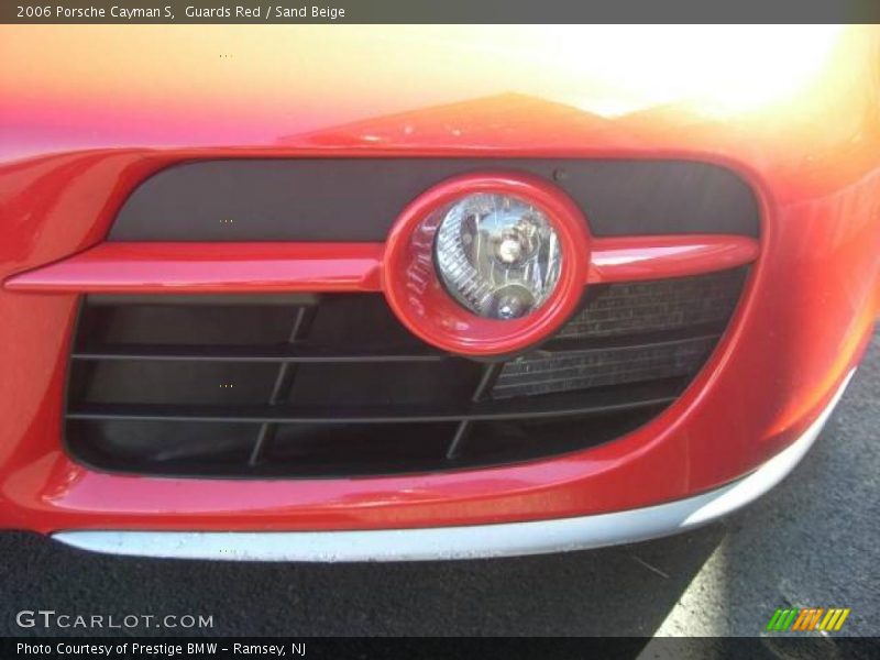 Guards Red / Sand Beige 2006 Porsche Cayman S