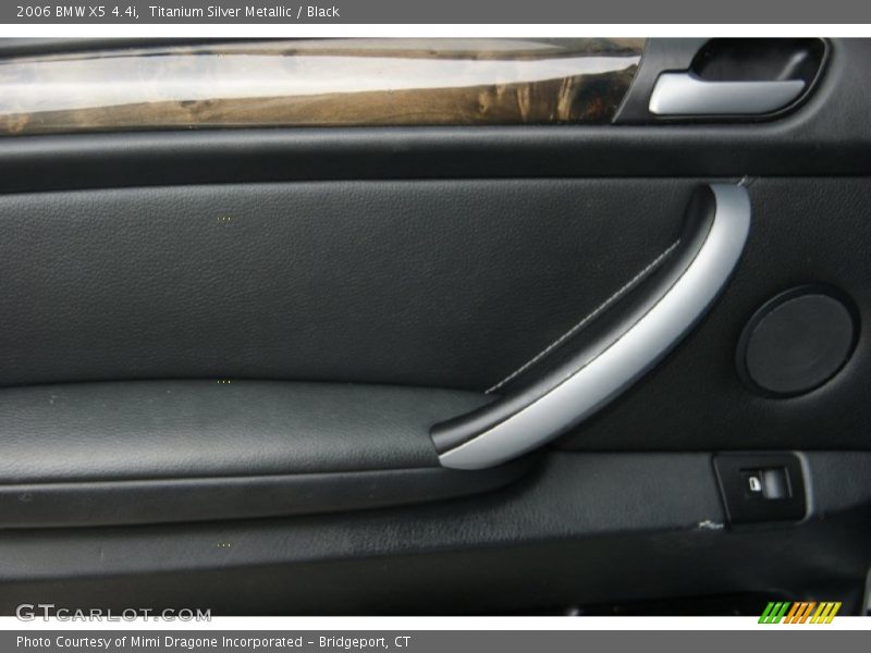 Titanium Silver Metallic / Black 2006 BMW X5 4.4i