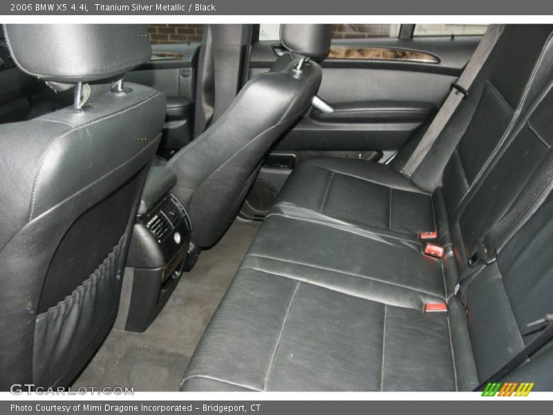 Titanium Silver Metallic / Black 2006 BMW X5 4.4i