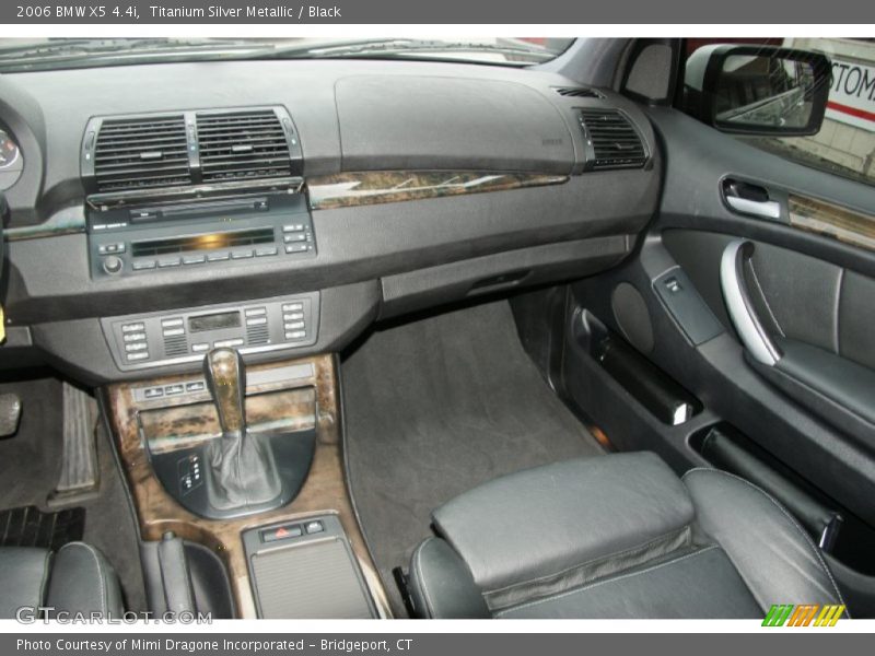 Titanium Silver Metallic / Black 2006 BMW X5 4.4i