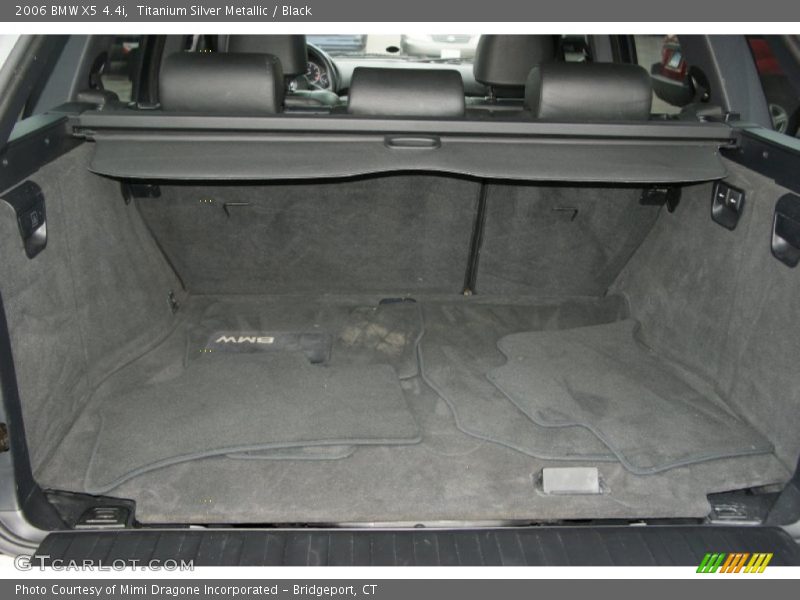 Titanium Silver Metallic / Black 2006 BMW X5 4.4i