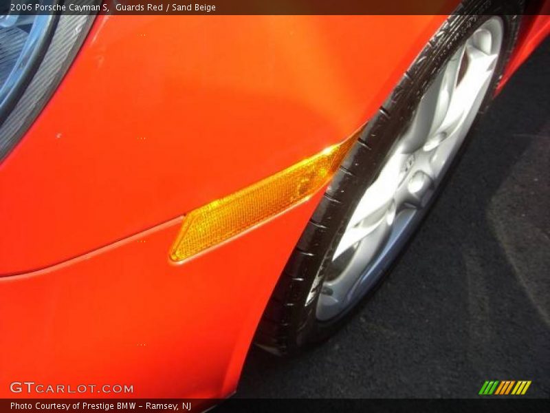 Guards Red / Sand Beige 2006 Porsche Cayman S
