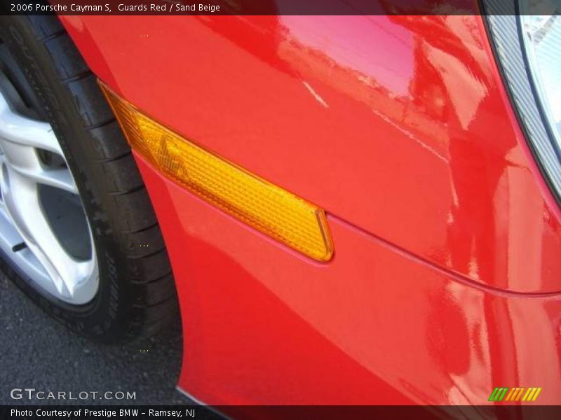 Guards Red / Sand Beige 2006 Porsche Cayman S