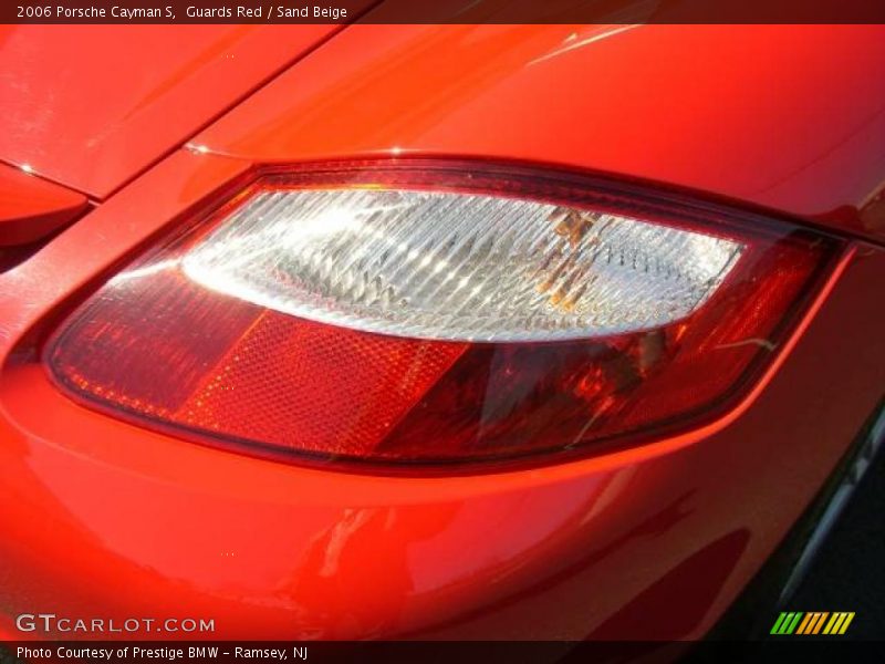 Guards Red / Sand Beige 2006 Porsche Cayman S