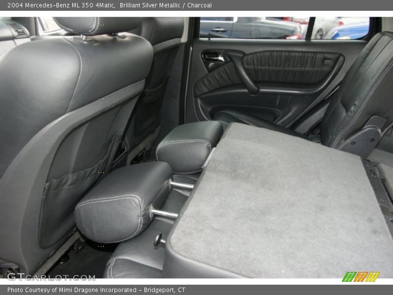 Brilliant Silver Metallic / Charcoal 2004 Mercedes-Benz ML 350 4Matic