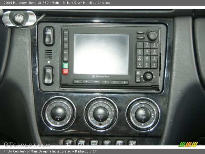 Brilliant Silver Metallic / Charcoal 2004 Mercedes-Benz ML 350 4Matic