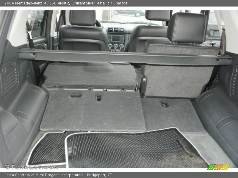 Brilliant Silver Metallic / Charcoal 2004 Mercedes-Benz ML 350 4Matic