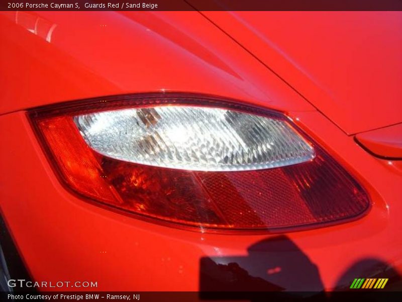 Guards Red / Sand Beige 2006 Porsche Cayman S