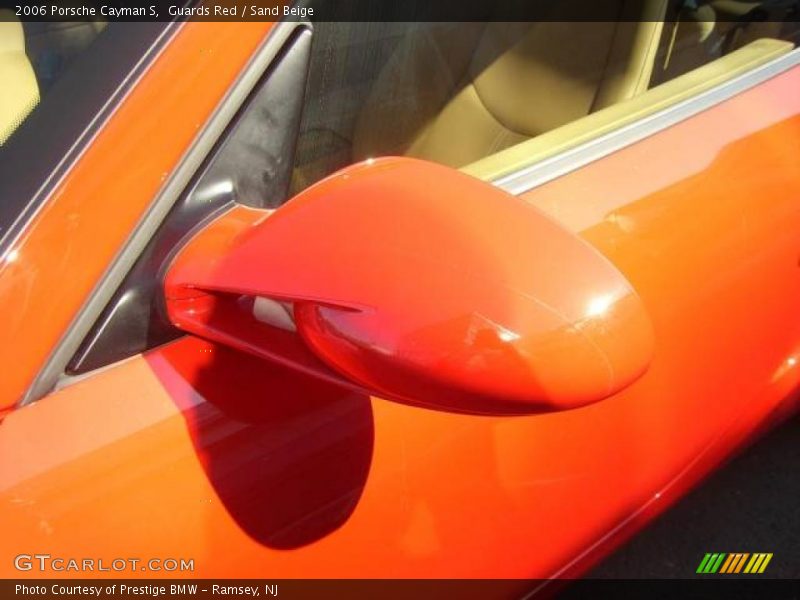 Guards Red / Sand Beige 2006 Porsche Cayman S