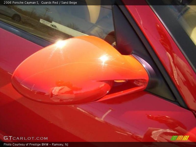 Guards Red / Sand Beige 2006 Porsche Cayman S