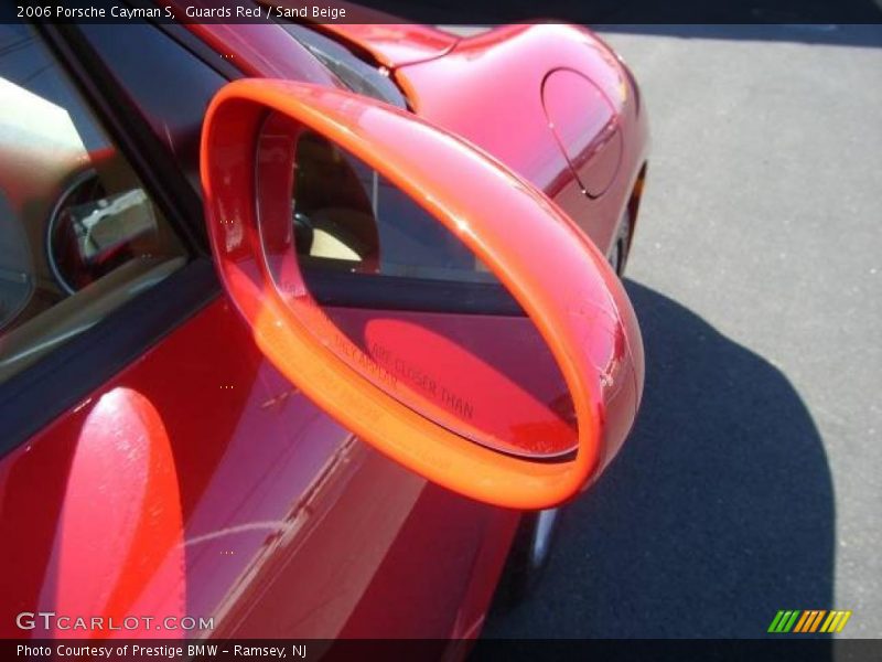 Guards Red / Sand Beige 2006 Porsche Cayman S