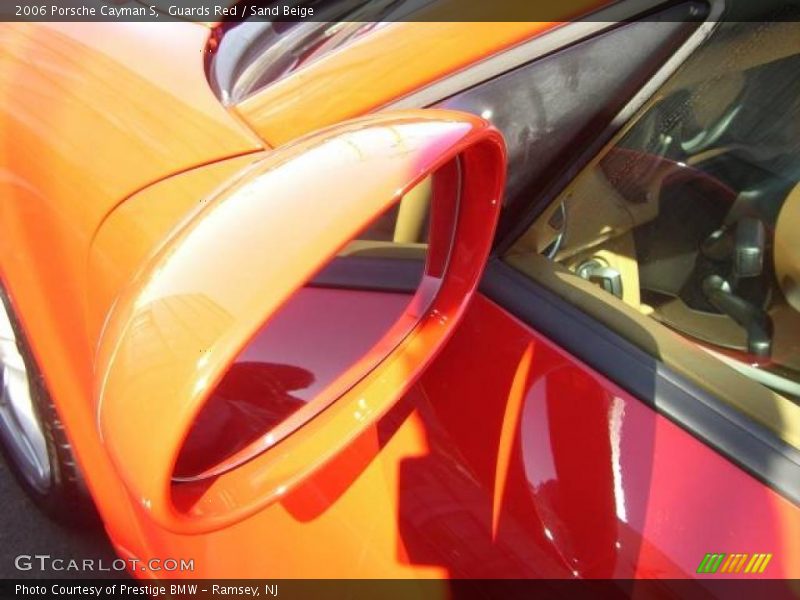 Guards Red / Sand Beige 2006 Porsche Cayman S