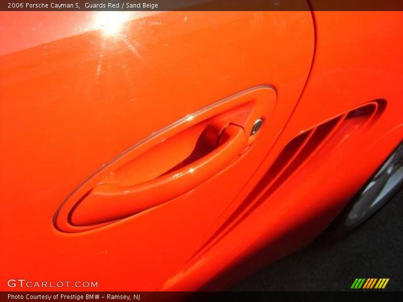 Guards Red / Sand Beige 2006 Porsche Cayman S