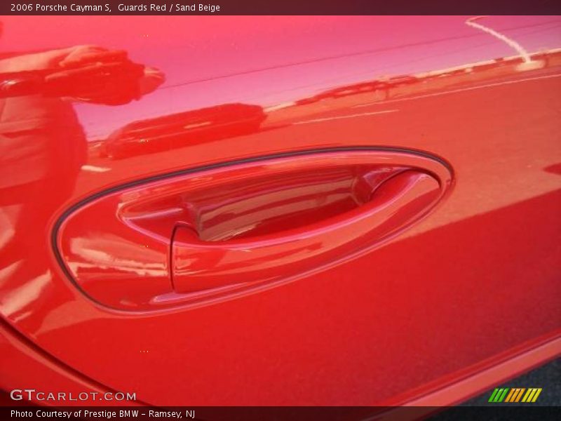 Guards Red / Sand Beige 2006 Porsche Cayman S