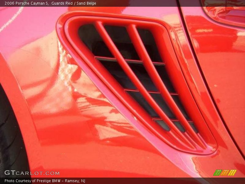 Guards Red / Sand Beige 2006 Porsche Cayman S
