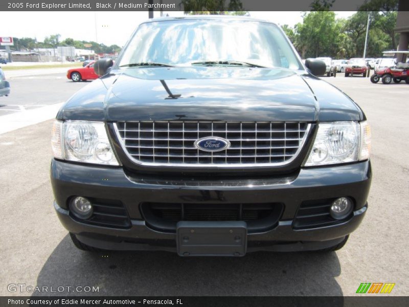 Black / Medium Parchment 2005 Ford Explorer Limited