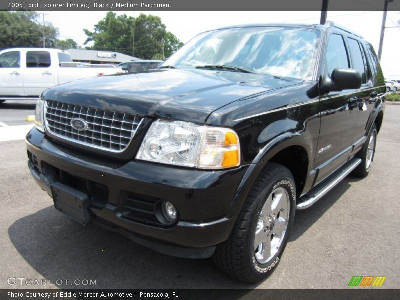 Black / Medium Parchment 2005 Ford Explorer Limited