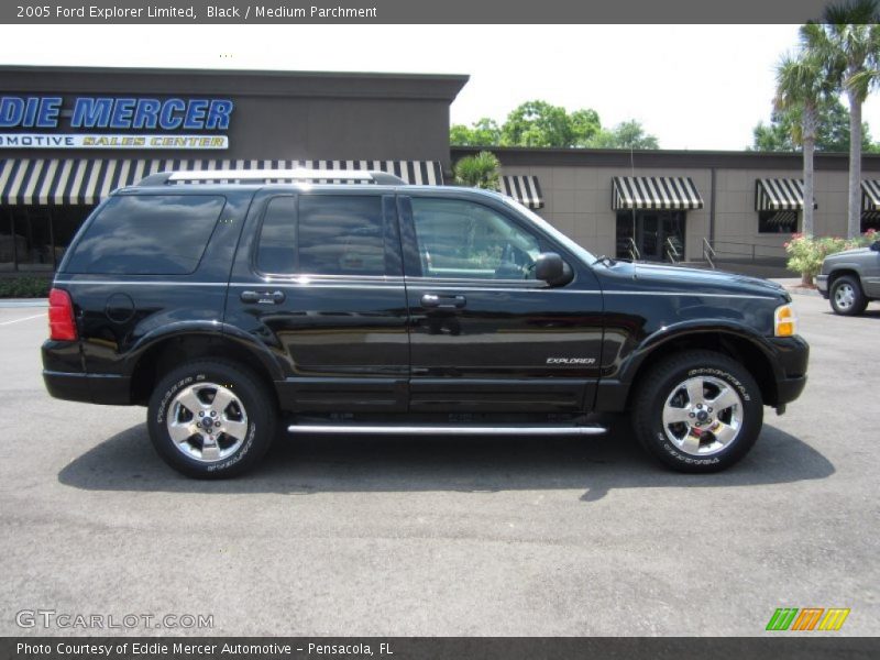 Black / Medium Parchment 2005 Ford Explorer Limited