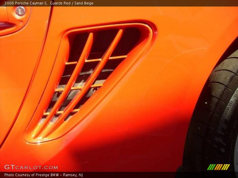Guards Red / Sand Beige 2006 Porsche Cayman S