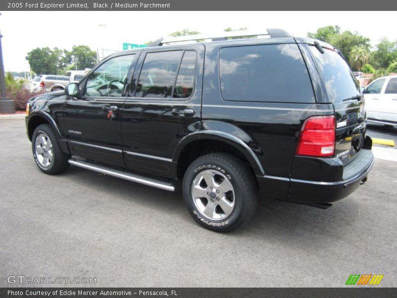 Black / Medium Parchment 2005 Ford Explorer Limited