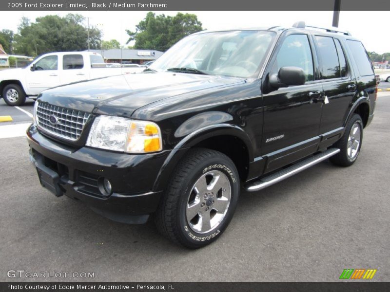 Black / Medium Parchment 2005 Ford Explorer Limited