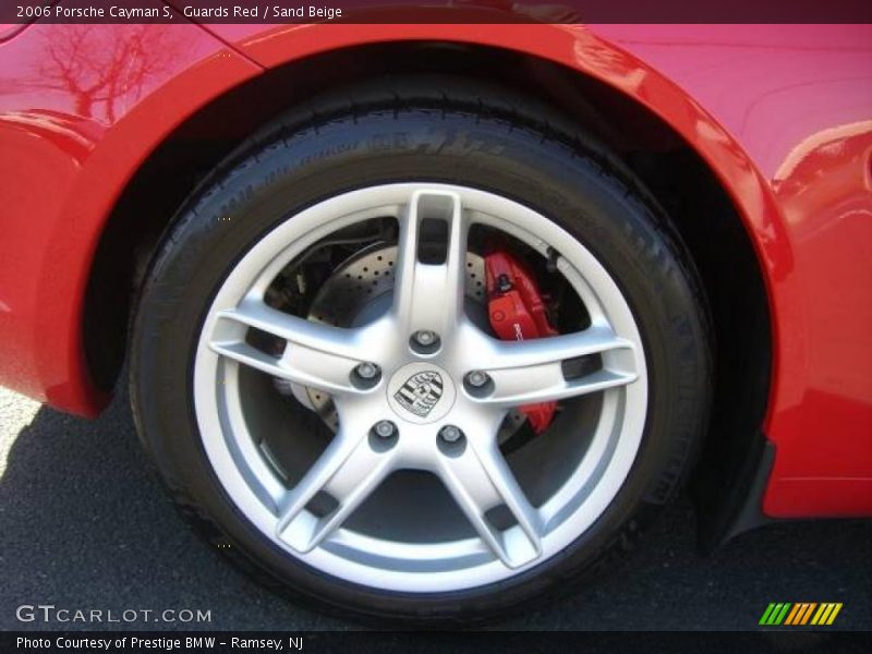 Guards Red / Sand Beige 2006 Porsche Cayman S
