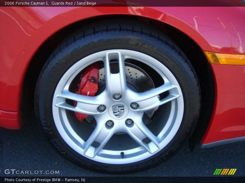 Guards Red / Sand Beige 2006 Porsche Cayman S