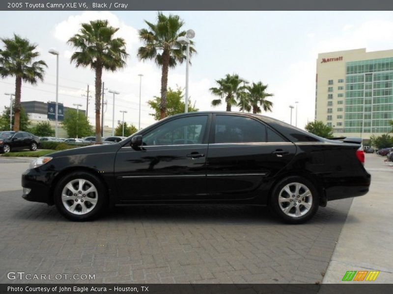 Black / Gray 2005 Toyota Camry XLE V6