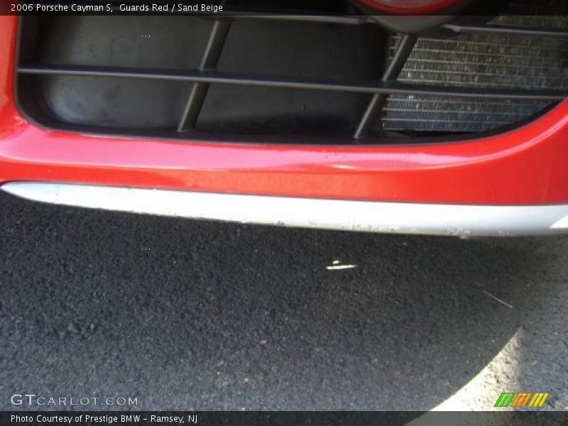 Guards Red / Sand Beige 2006 Porsche Cayman S
