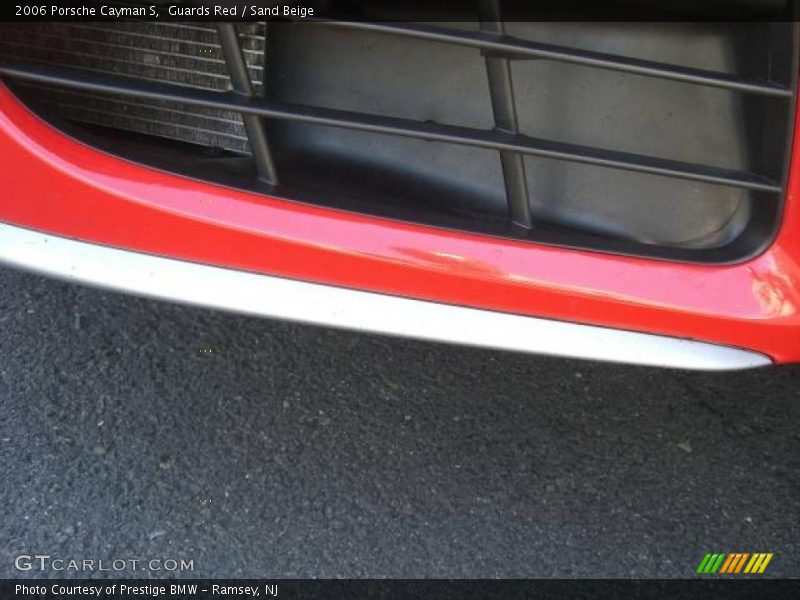 Guards Red / Sand Beige 2006 Porsche Cayman S