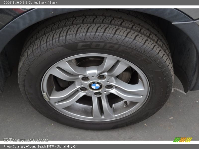 Jet Black / Black 2006 BMW X3 3.0i