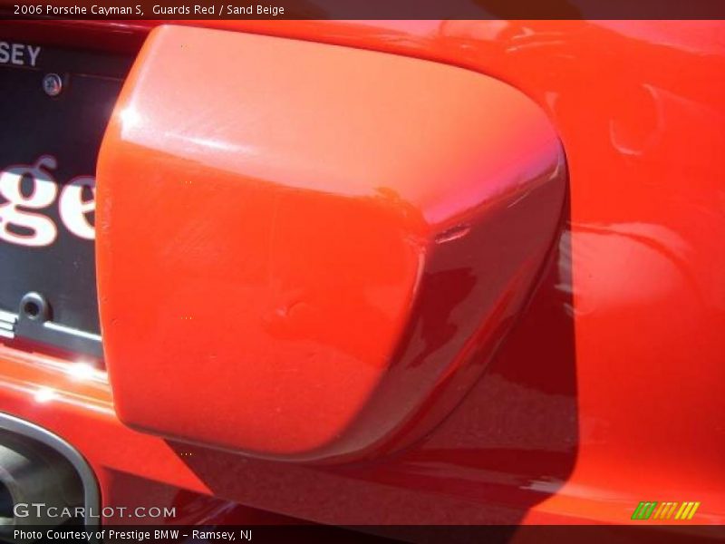 Guards Red / Sand Beige 2006 Porsche Cayman S