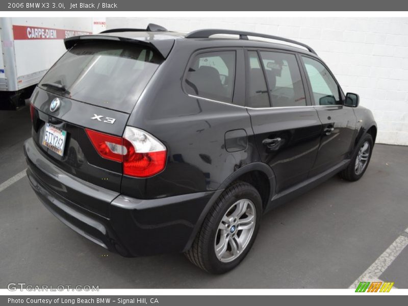 Jet Black / Black 2006 BMW X3 3.0i