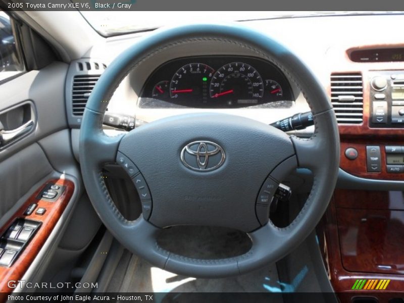 Black / Gray 2005 Toyota Camry XLE V6