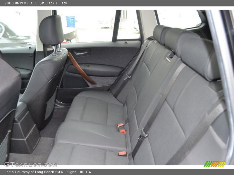 Jet Black / Black 2006 BMW X3 3.0i