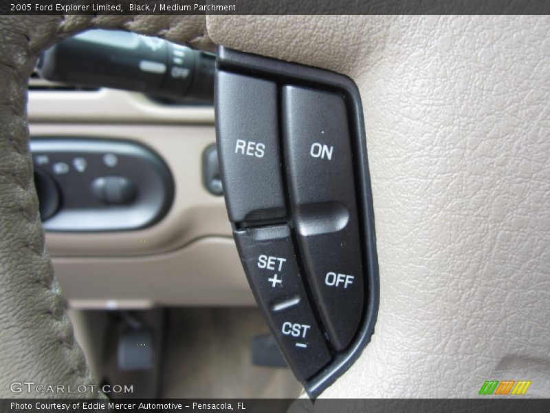 Controls of 2005 Explorer Limited