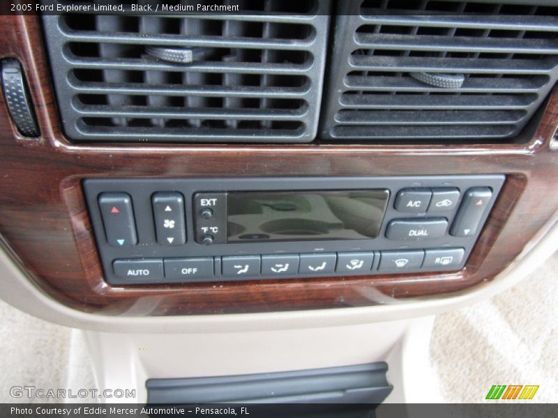 Controls of 2005 Explorer Limited