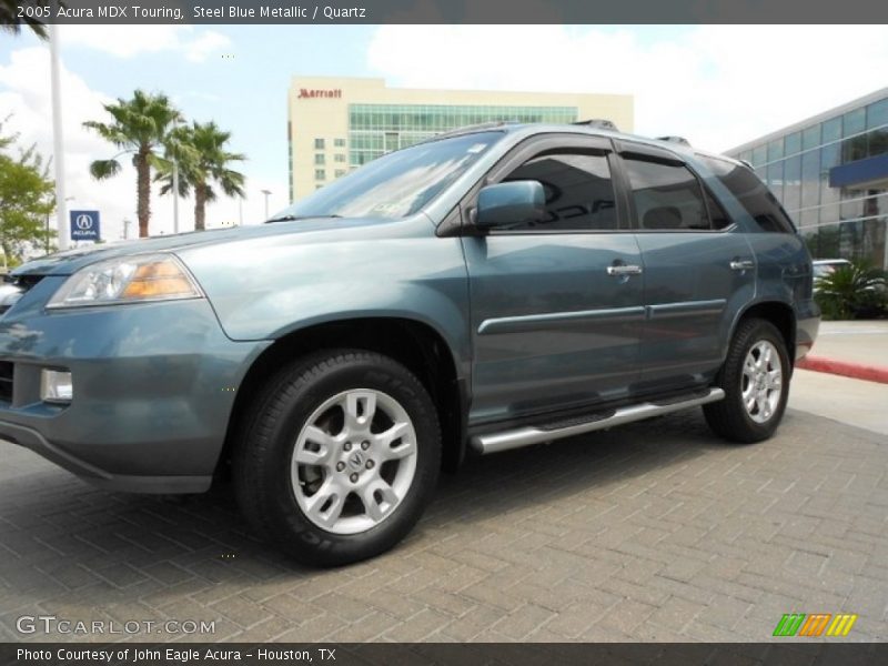 Steel Blue Metallic / Quartz 2005 Acura MDX Touring