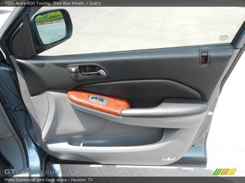 Steel Blue Metallic / Quartz 2005 Acura MDX Touring