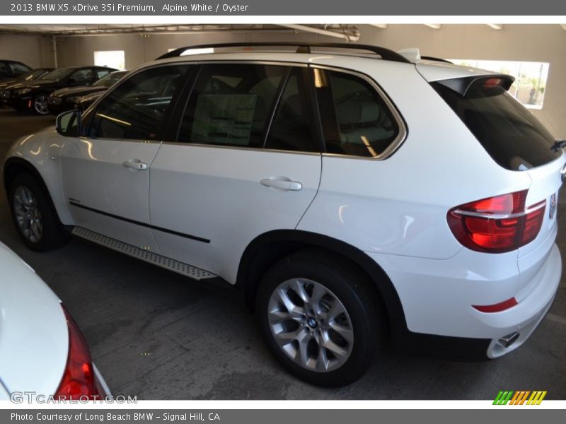 Alpine White / Oyster 2013 BMW X5 xDrive 35i Premium