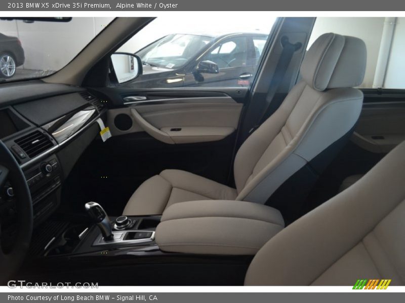 Alpine White / Oyster 2013 BMW X5 xDrive 35i Premium