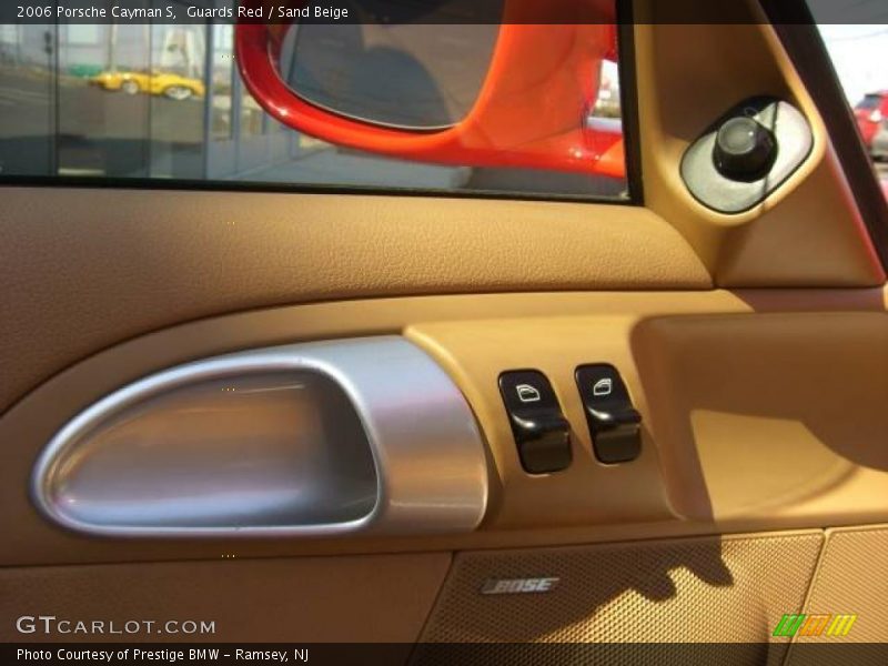 Guards Red / Sand Beige 2006 Porsche Cayman S