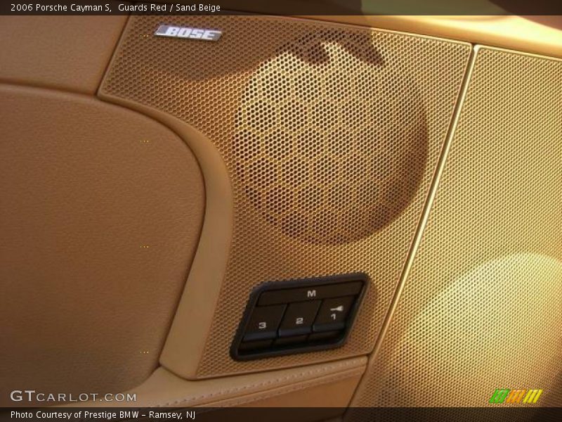 Guards Red / Sand Beige 2006 Porsche Cayman S