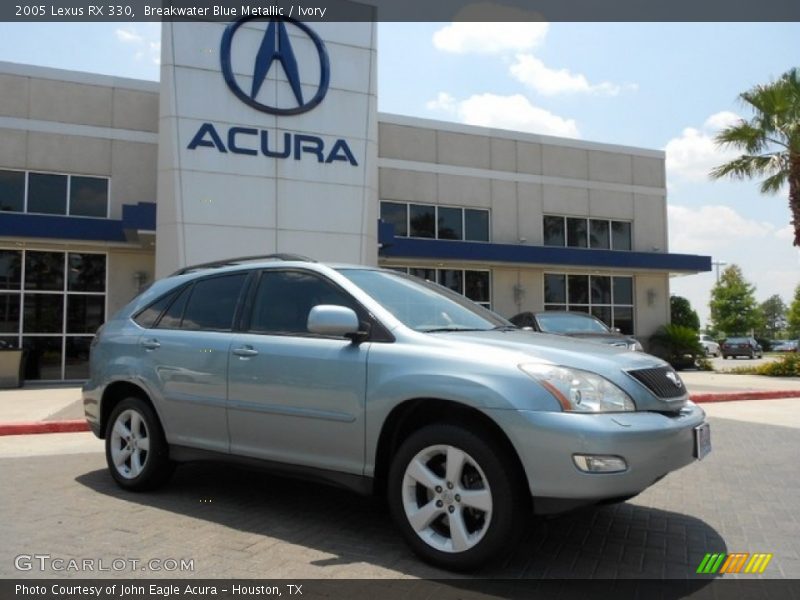Breakwater Blue Metallic / Ivory 2005 Lexus RX 330