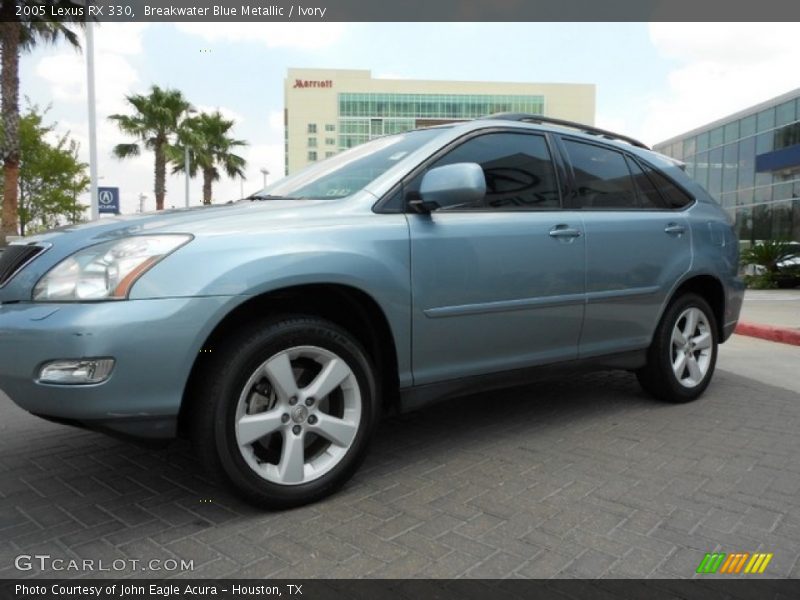 Breakwater Blue Metallic / Ivory 2005 Lexus RX 330