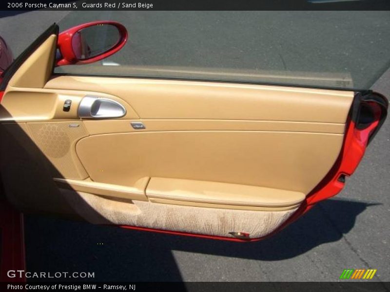Guards Red / Sand Beige 2006 Porsche Cayman S